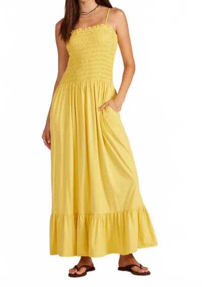 Bobi Women's Isla Dress In Pollen In Yellow