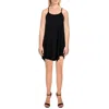 Bobi Womens Handkerchief Hem Cotton Mini Dress