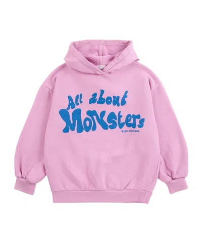 Bobo Choses Kids' All About Monsters Hoodie In Animal Print