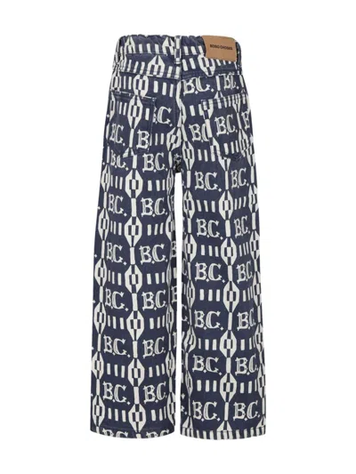 BOBO CHOSES ALL-OVER LOGO-PRINT JEANS