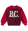 Bobo Choses B.c. Printed Cotton Jersey Sweatshirt In Red