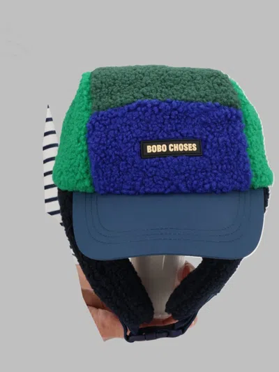 Bobo Choses B226ai028k_411 Winter Hat In Blue