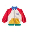 Bobo Choses Multicolor Colour-block Cotton Sweatshirt 3-24 M In Multicoloured
