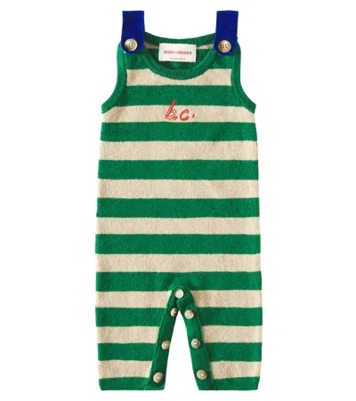 Bobo Choses Baby Bc Striped Knitted Overalls In Multicoloured
