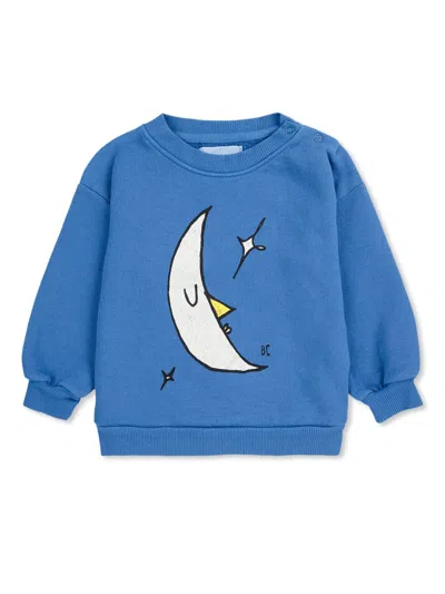 Bobo Choses Kids' Baby Beneath The Moon Sweatshirt In Blue