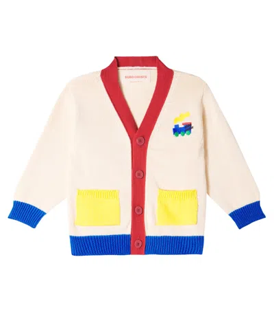 Bobo Choses Baby Bobo Choo Choo Cotton Cardigan In Multi