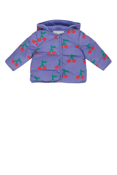 Bobo Choses Baby Cherry All Over Anorak In Purple