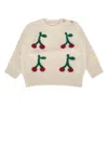 Bobo Choses Baby Cherry Jumper In Neutral