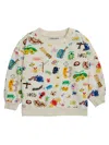 BOBO CHOSES BABY FUNNY INSECT ALL OVER SWEATSHIRT