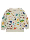 BOBO CHOSES BABY FUNNY INSECT ALL OVER SWEATSHIRT,124AB023