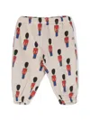Bobo Choses Baby Little Tin Soldiers All Over Jogging Pants In Off White