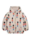 Bobo Choses Baby Little Tin Soldiers All Over Padded Anorak In White