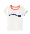 Bobo Choses Ribbed Short-sleeve Stretch-cotton T-shirt 12-24 In White