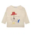 Bobo Choses Baby Magic Flute Player T-shirt In Neutral