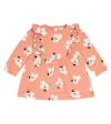 Bobo Choses Baby Mouse Cotton-blend Dress In Pink