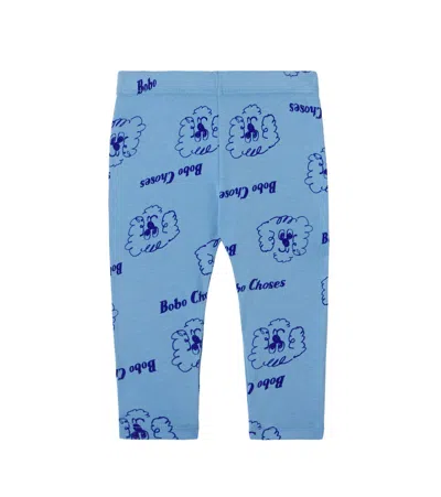 Bobo Choses Baby Pickles The Dog Leggings In Blue