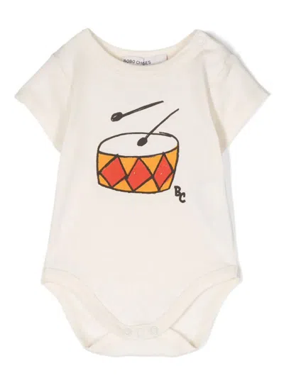 Bobo Choses Baby Play The Drum Body In Off White