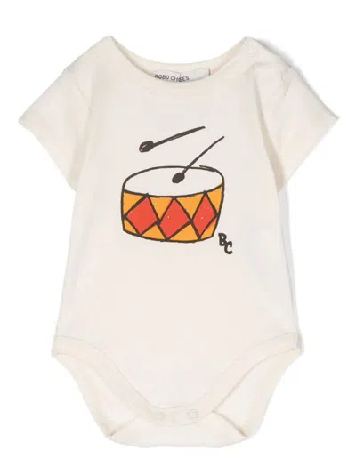 Bobo Choses Baby Play The Drum Body In White