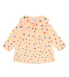 Bobo Choses Baby Printed Cotton Dress In Light Pink