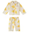 Bobo Choses Baby Bedruckter Pyjama Aus Baumwolle In Weiss
