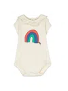 Bobo Choses Rainbow-print Body In White