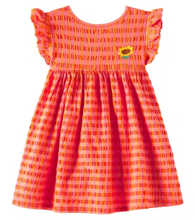 Bobo Choses Baby Kleid Aus Einem Baumwollgemisch In Pink