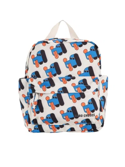 Bobo Choses Backpack "doggy Mate" In White