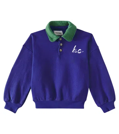 Bobo Choses Kids' Bc Cotton Sweatshirt In Blue