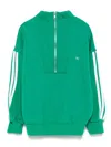 Bobo Choses B.c Zipped Sweatshirt In Green