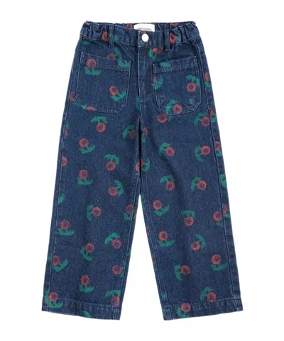 Bobo Choses Kids' Belt-loop Jeans In Blue