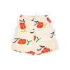 Bobo Choses Bermuda Shorts With 'smiling' Print Kids In White