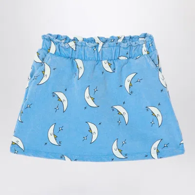 Bobo Choses Kids' Blue Skirt Beneath The Moon