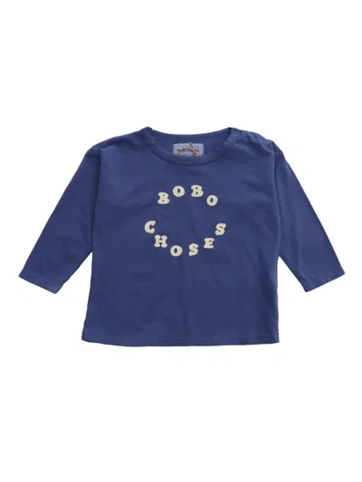Bobo Choses Kids' Blue Sweater With Print