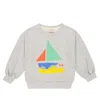 Bobo Choses Sweatshirt Aus Baumwolle In Light Heather Grey