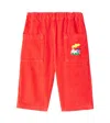 Bobo Choses Bobo Choo Choo Cotton Corduroy Pants In Red
