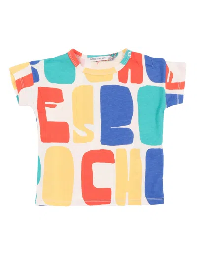 Bobo Choses Kids'   Color All Over T-shirt In Multi