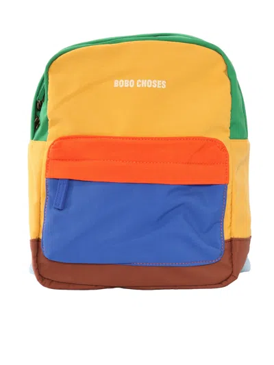 Bobo Choses Color Block Backpack In Multi