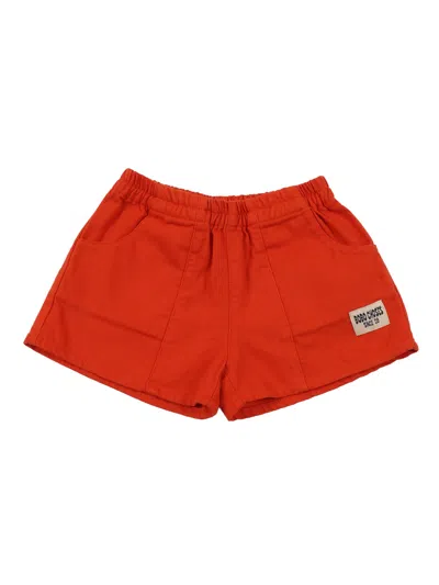 Bobo Choses Kids'   Since 09 Woven Shorts In Red