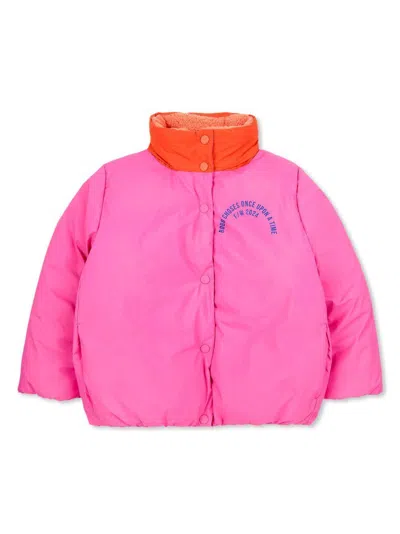 Bobo Choses Bobo Circle Anorak In Pink & Purple