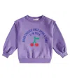 BOBO CHOSES BOBO CIRCLE COTTON JERSEY SWEATSHIRT