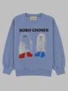 Bobo Choses Booty Ghosts Sweatshirt In Blue