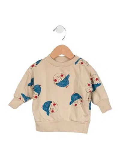 Pre-owned Bobo Choses Babies' Boy's Graphic Sweatshirt In Neutrals