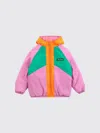 Bobo Choses Reversible Padded Jacket In Pink