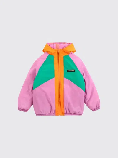 BOBO CHOSES BOBO CHOSES BOY'S REVERSIBLE HOODED JACKET IN RECYCLED POLYAMIDE
