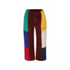Bobo Choses Brown Trousers For Kids With Logo In Multicolor