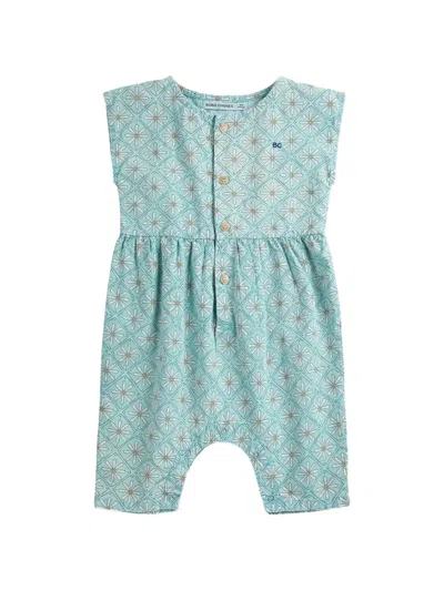 Bobo Choses Babies' Button Floral Shorties In Green