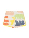 Bobo Choses Carnival Abstract-pattern Shorts In White