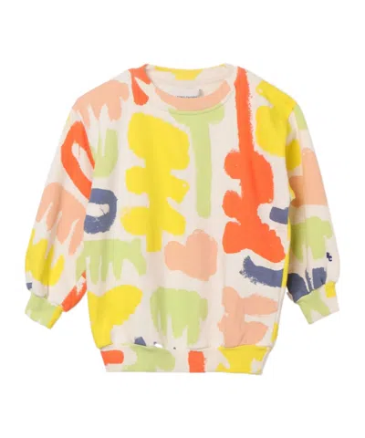 Bobo Choses Kids' Carnival Abstract-print Sweatshirt In White