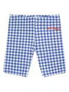 Bobo Choses Checked Shorts In Blue