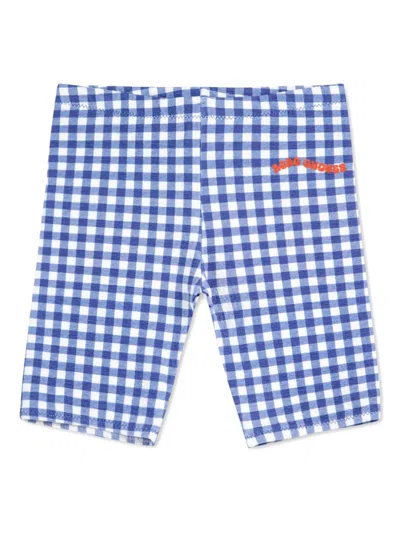 Bobo Choses Kids' Checked Shorts In Blue